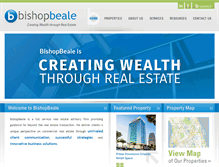 Tablet Screenshot of bishopbeale.com